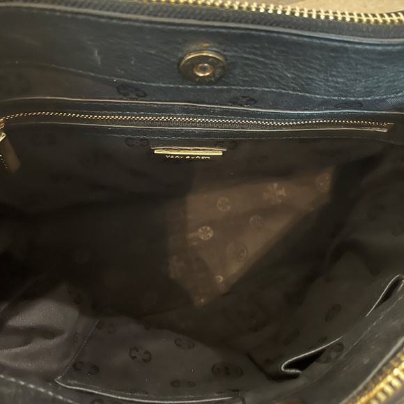 Tory Burch Black Leather Tote Bag - Picture 5 of 5